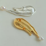 Paint Pen Paint Water Drop Pearl Brooch - floysun