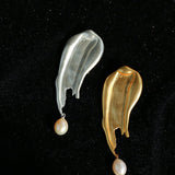 Paint Pen Paint Water Drop Pearl Brooch - floysun