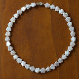 Peach Blossom - shaped Baroque Pearls Necklace - floysun