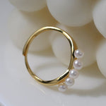 Pearl Elf Adjustable Ring - floysun