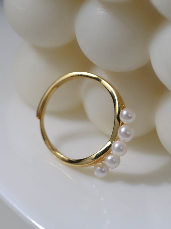 Pearl Elf Adjustable Ring - floysun