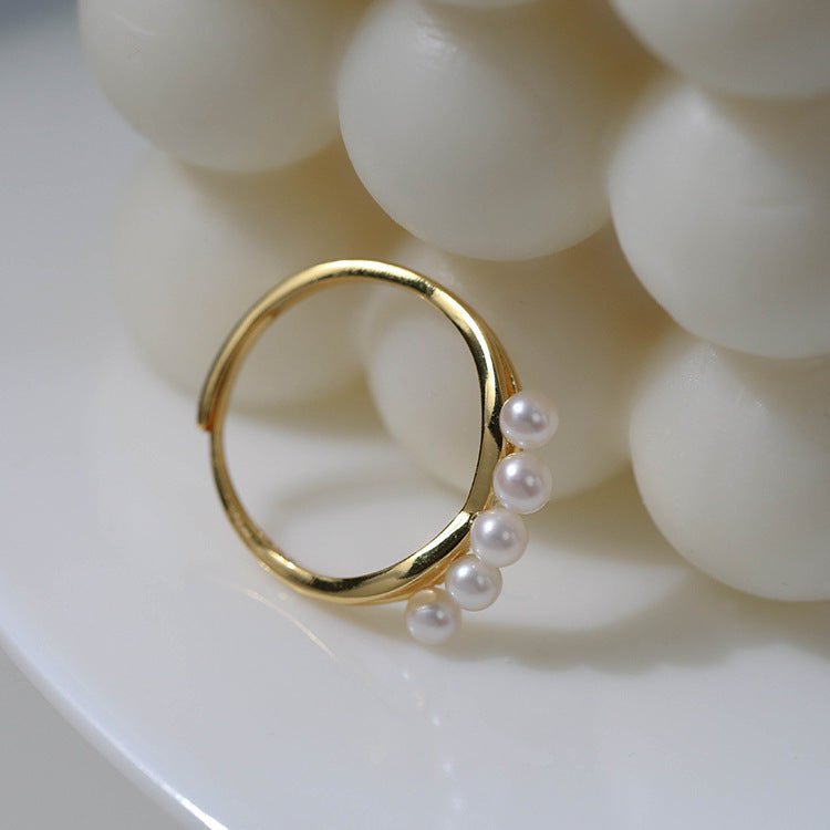 Pearl Elf Adjustable Ring - floysun