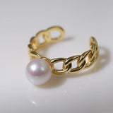 Pearl Elf Adjustable Ring - floysun