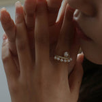 Pearl Elf Adjustable Ring - floysun