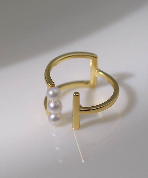 Pearl Elf Adjustable Ring - floysun