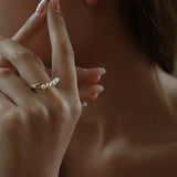 Pearl Elf Adjustable Ring - floysun