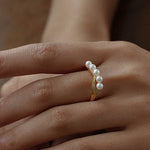 Pearl Elf Adjustable Ring - floysun