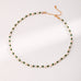 Pearl Emerald Gold Necklace - floysun