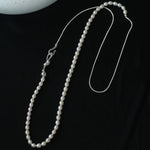 Pearl Splicing Chain Multilayer Long Necklace Sweater Chain - floysun