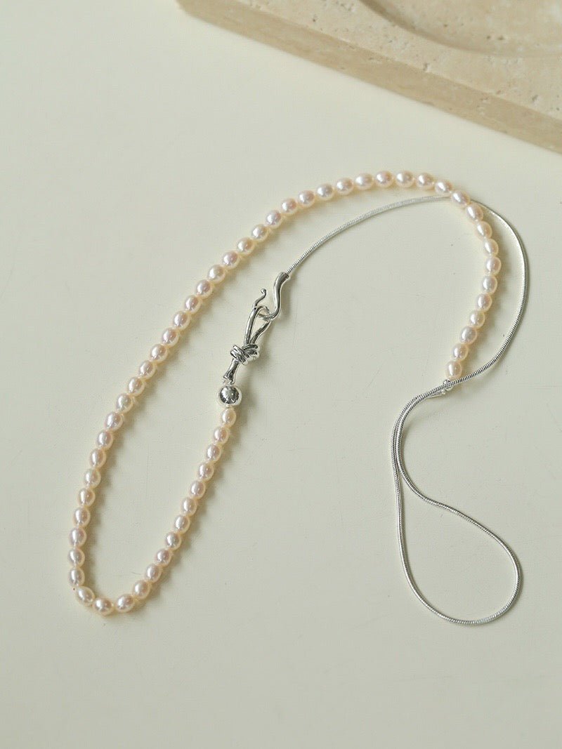 Pearl Splicing Chain Multilayer Long Necklace Sweater Chain - floysun