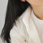 Petite Croissant Stud Earrings - floysun