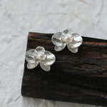 Phalaenopsis Pearl Stud Earrings - floysun