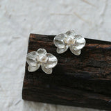 Phalaenopsis Pearl Stud Earrings - floysun