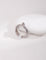 Plain Silver Oval Beanrings Ring - floysun