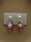 Purple Baroque Pearls Drop Earrings - floysun