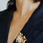 Retro Fashion Pearl Fireworks Brooches - floysun