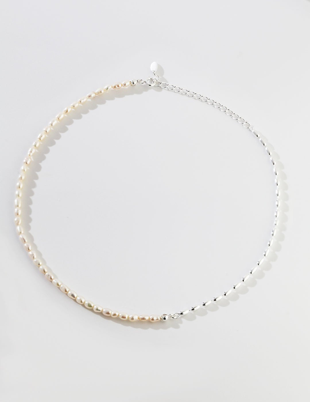 Rice Grain Pearl Necklaces - floysun