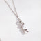 Romantic Baroque Pearl Pendant Chain Necklace - floysun