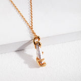 Romantic Baroque Pearl Pendant Chain Necklace - floysun