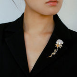 Rose Baroque Pearl Brooches - floysun