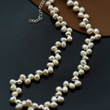 Serenade de Perles French Wheat Elegance Necklaces - floysun