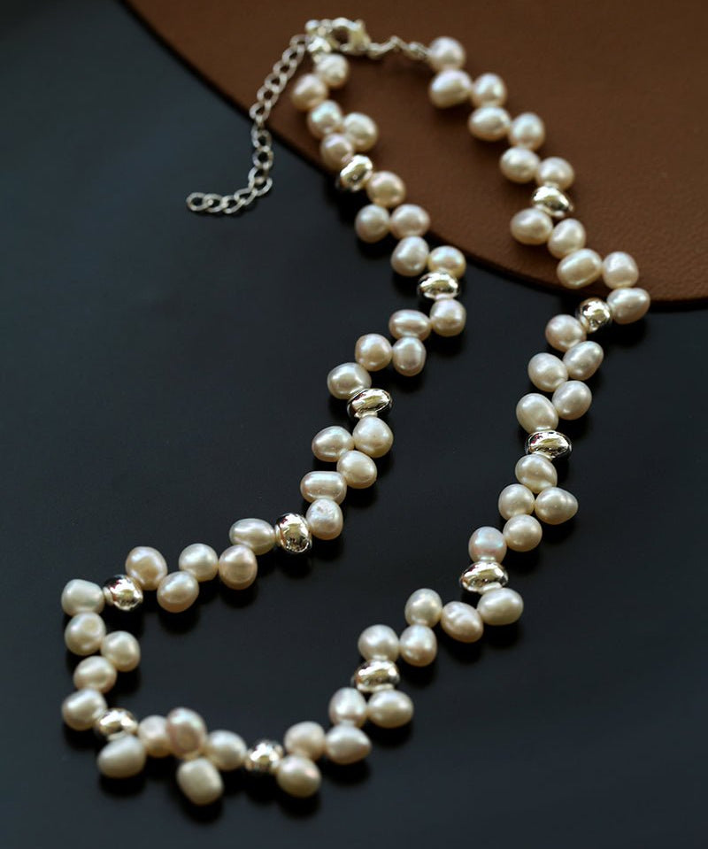 Serenade de Perles French Wheat Elegance Necklaces - floysun