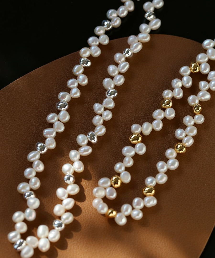 Serenade de Perles French Wheat Elegance Necklaces - floysun