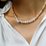 Shell Baroque pearl Necklaces - floysun