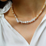 Shell Baroque pearl Necklaces - floysun