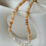 Shell Baroque pearl Necklaces - floysun