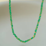 Shimmering Prism Sugar Crystal Necklace - floysun