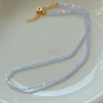 Shimmering Prism Sugar Crystal Necklace - floysun