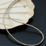 Silver Gray Mini Freshwater Pearl Necklace - floysun