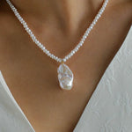 Simple Baroque Pearl Necklaces - floysun