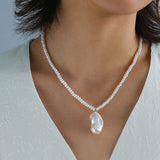 Simple Baroque Pearl Necklaces - floysun