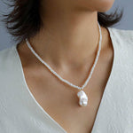 Simple Baroque Pearl Necklaces - floysun