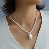 Simple Baroque Pearl Necklaces - floysun