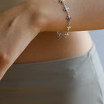 Simple Cross Bracelet Gold Silver - floysun