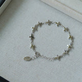 Simple Cross Bracelet Gold Silver - floysun