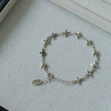 Simple Cross Bracelet Gold Silver - floysun