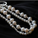 Simple Elegant Ot Pearl Silver Bracelet - floysun