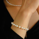 Simple Elegant Ot Pearl Silver Bracelet - floysun