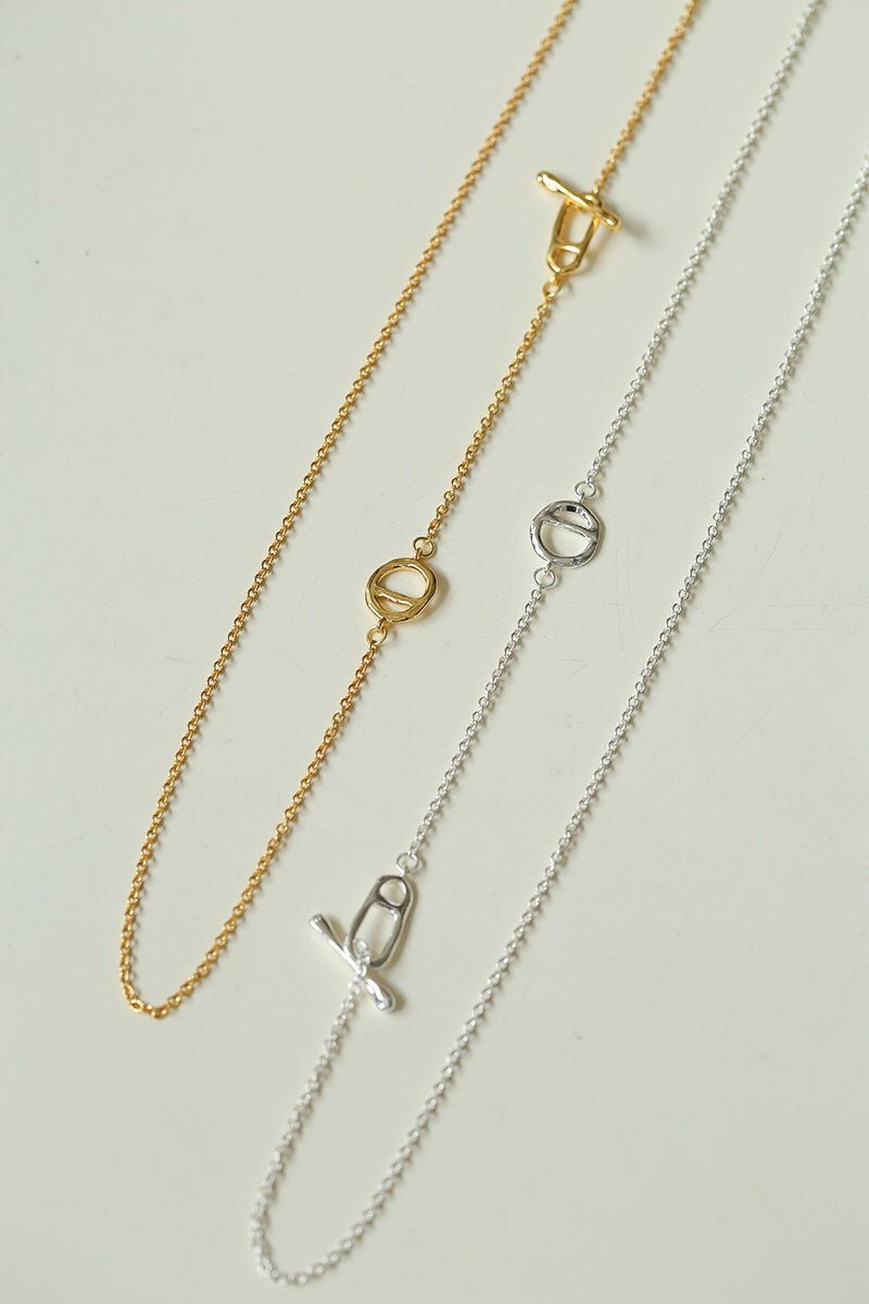 Simple Geometric Long Chain Necklace - floysun