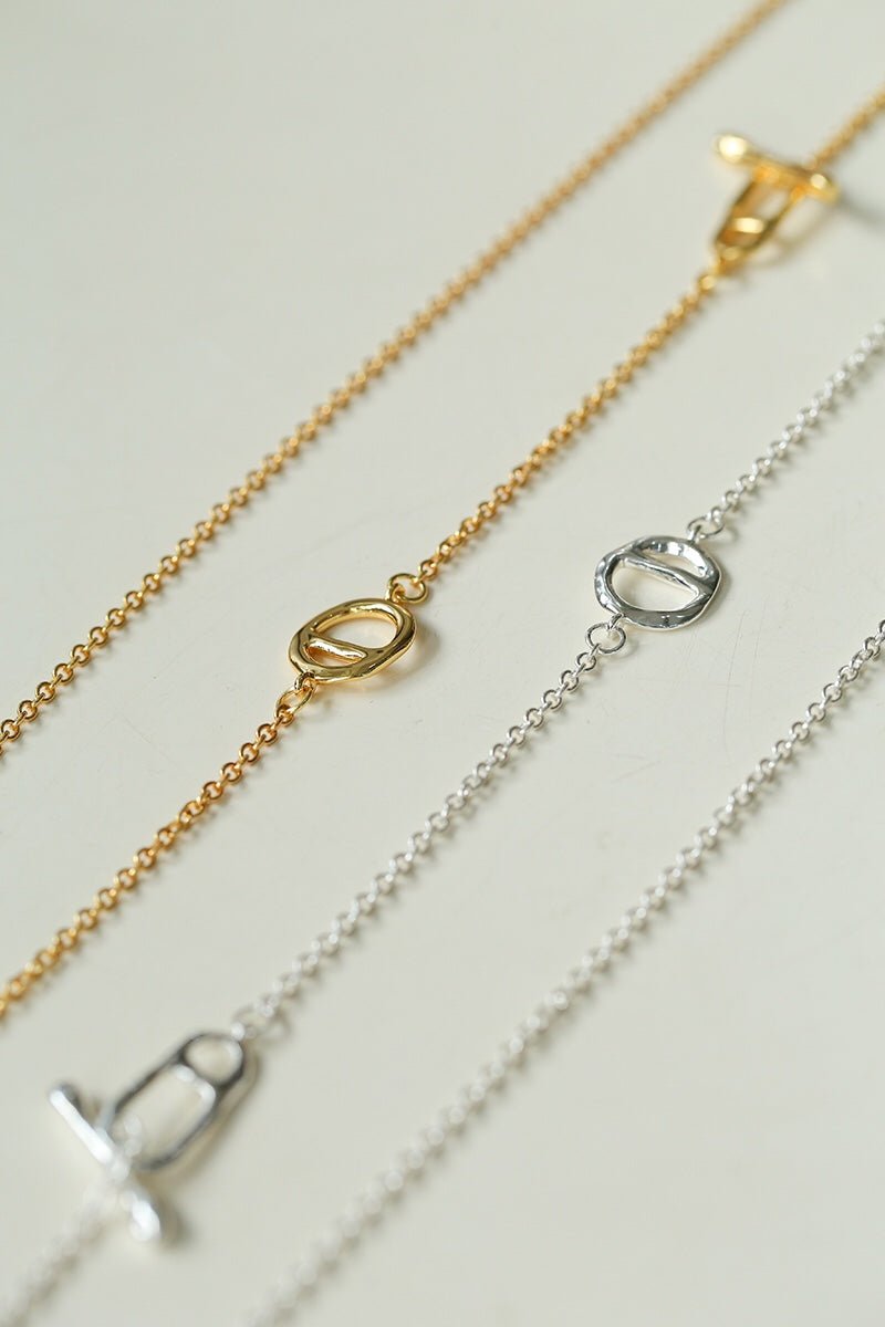 Simple Geometric Long Chain Necklace - floysun