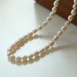 Simple Natural Pearl Necklace - floysun