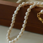 Simple Natural Pearl Necklace - floysun