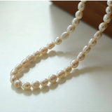 Simple Natural Pearl Necklace - floysun