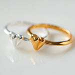 Single Love Heart Ring - floysun