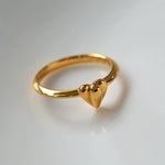 Single Love Heart Ring - floysun