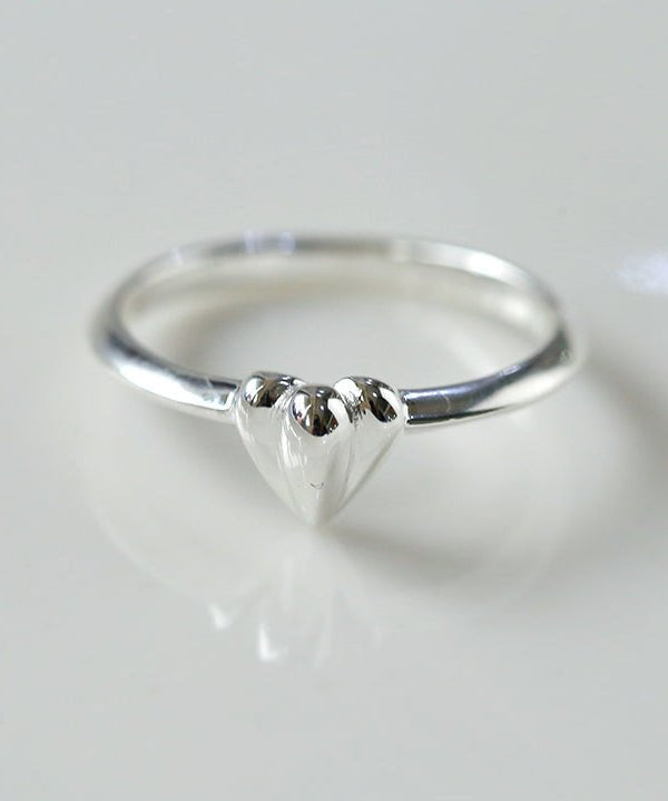 Single Love Heart Ring - floysun